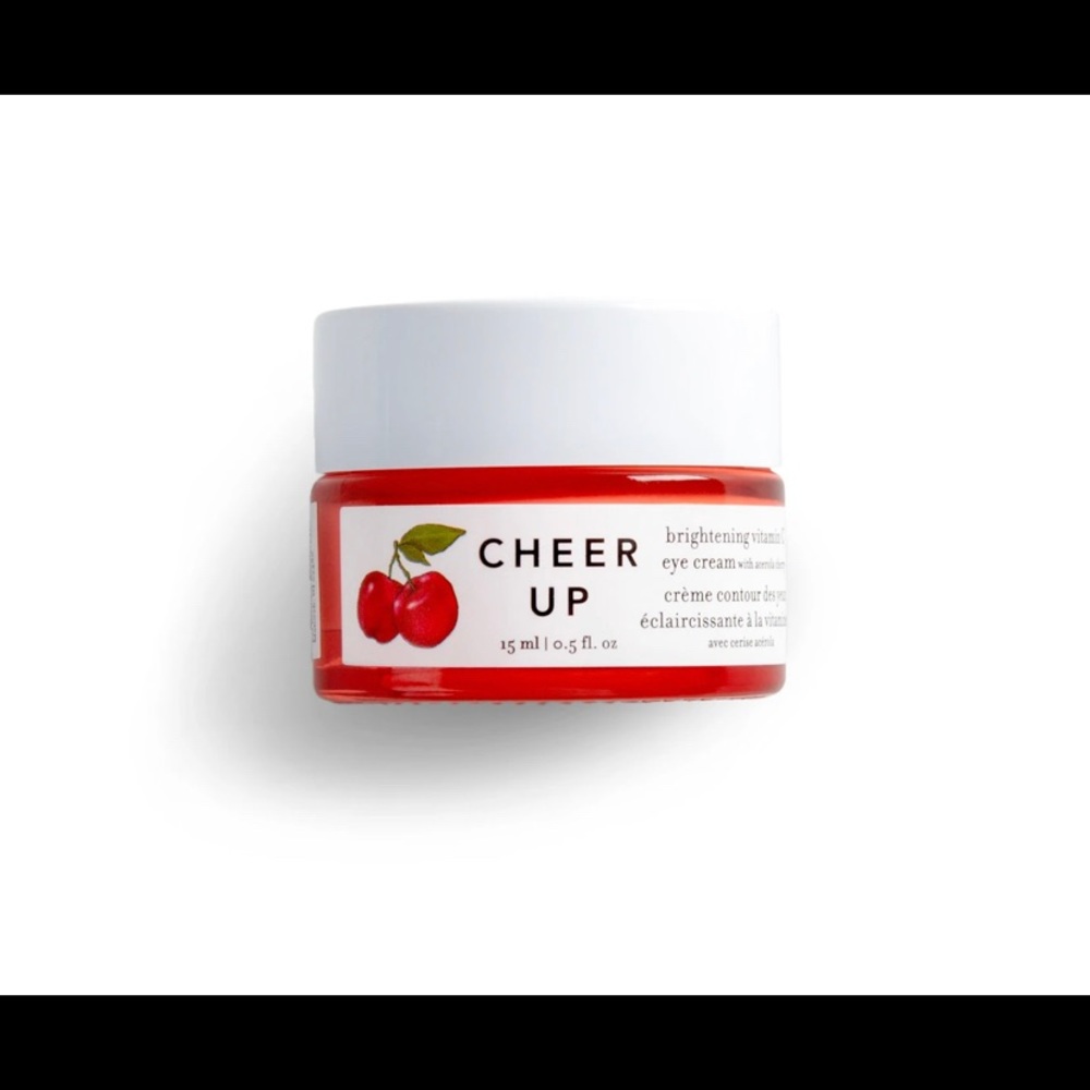 Farmacy Cheer Up 
vitamin C under eye cream with acerola cherry